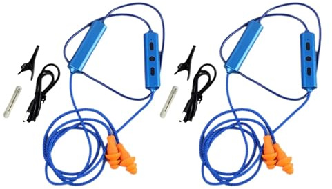 Ohrstöpsel zur Geräuschunterdrückung, Bluetooth-Kopfhörer, Gehörschutz-Kopfhörer für Arbeit, Baustellen, laute Orte, 2 Stück
