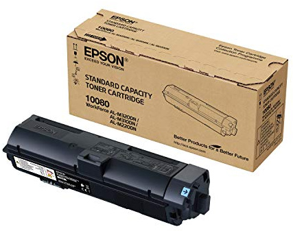 Epson - C13S110080 Laserkartusche, Schwarz, Toner (Laserpatrone, 1 Stück), Estándar