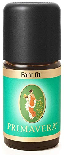 PRIMAVERA Duftmischung Fahr fit 6 x 5 ml - Grapefruit, Douglasfichte und Lemongras - Aromaöl, Duftöl, ätherisches Öl Aromatherapie - belebend - vegan