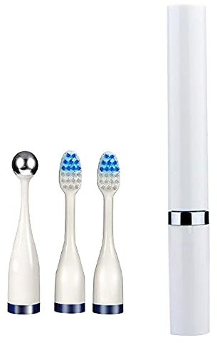 Efficiently Sonic Battery-Operated Toothbrush Removes More (White)