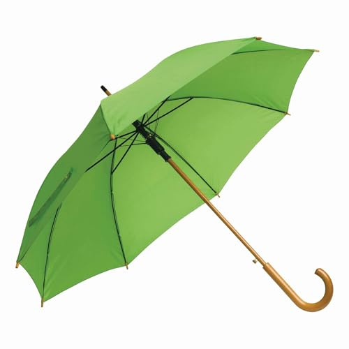 Stockschirm groß Automatik Holzgriff Durchmesser 103cm für Damen und Herren
