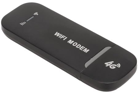 Xixian Routeur WiFi 4G, jusqu'à 10 Utilisateurs, Connexion Facile Stable, Fiche et Lecture USB, Routeur 4G LTE pour Hotspot, PC de Téléphone à Carte Micro SIM, Petits Signaux Rapides