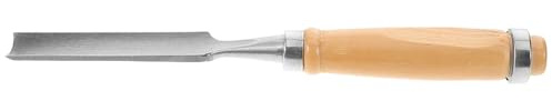 Halbkreis Holzbeitel 18mm Gebogener Meißel für Holzmaterial | Handarbeit für Weiche und Harte Holzarten, Polierte Oberfläche, für Anfänger und Profi Holzschnitzer