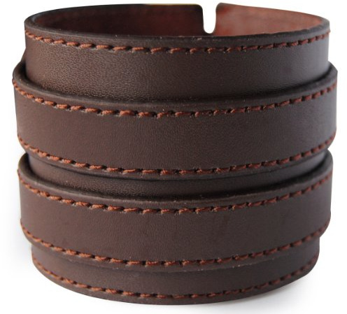 axy LAB1-13 LEDERARMBAND BREIT Serie! ECHT Leder Armband Leather Bracelet! Surferarmband Herren Schmuck
