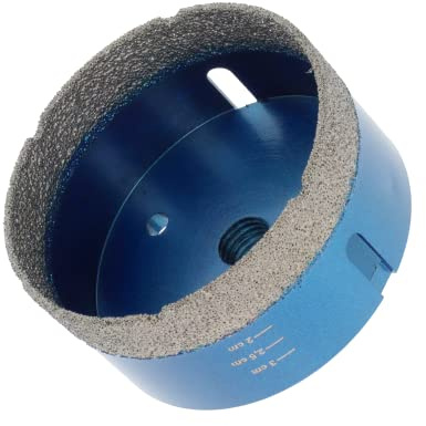 PRODIAMANT® M14 Diamant Fliesenbohrer 80 mm [TROCKENBOHRER] - Diamantbohrer für Fliesen, Keramik & Naturstein - Diamantbohrkrone für Feinsteinzeug - Fliesenbohrer für Winkelschleifer - Premiumqualität