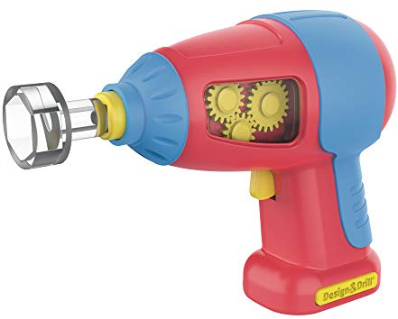 Learning Resources Design & Drill Spielzeugbohrer mit Antrieb, Ab 3 Jahren, Fördert Feinmotorik und Mint-Fähigkeiten, Kompatibel mit Design & Drill Sets, Mit Vorwärts-/Rückwärtsfunktion