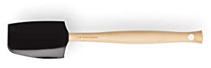 Le Creuset Espátula de cocina Craft, Mediano, Silicona, Negro Onyx, 42004291400000