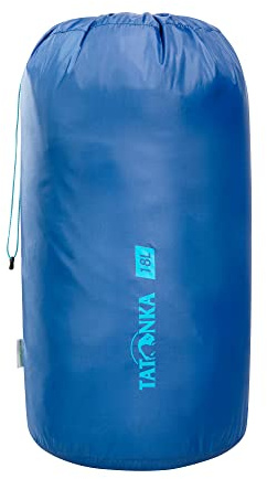 Tatonka Packbeutel Stuff Bag 18l - Leichter Packsack mit Schnürzug - Aus recyceltem Polyester - 18 Liter Volumen (Blue)