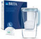 BRITA Jarra de cristal azul (2,5L) incl. 1x filtro MAXTRA PRO All-in-1 Jarra de cristal de diseño premium con tapa abatible de fácil llenado e indicador, que reduce la cal, el cloro y las impurezas