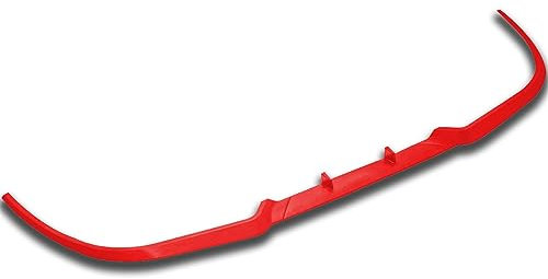 Auto-Frontspoiler Für Vw Für Polo 9N FRONTSPOILER Lip Euro Spoilerlippe Universal 3 Stücke Body Kit Auto Frontspoiler Lippe(Red)