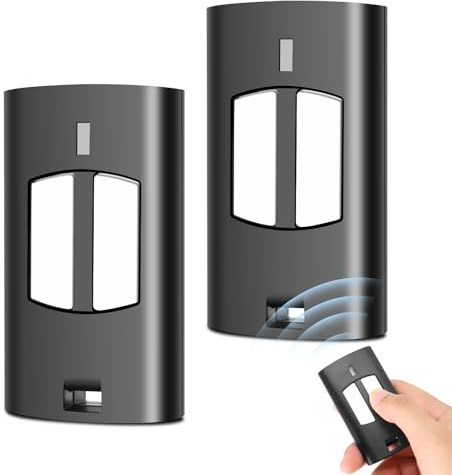 Wepai 433,92MHz Garagentor Handsender,2 Stück Fernbedienung für to.GO 2WV 4WV,IO.2WV,LO.T2WMR,T2 WV,T4 WV,CUPIDO-2,CUPIDO-4 Rolling Code Garagenfernbedienung