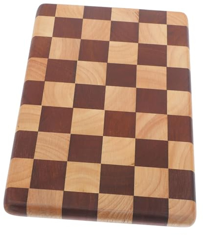 Cabilock Tagliere Resistente e Non Si Scheggia in Legno di Acacia per Cucina Doppia Faccia per Carne e Verdura, per Preparare Insalate in Casa