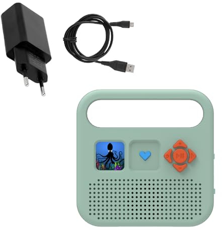 Caricabatterie Presa elettrica per Storie Merlin Verde 2a generazione - Lunghezza 100 cm - Ricarica Rapida - Straße Tech
