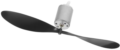 TOYZFRIENDY Kit Microgenerador de Turbina Eólica Portátil y Ligero para Experimentos Científicos Motor de Plástico y Hierro Adecuado para Actividades al Aire Libre