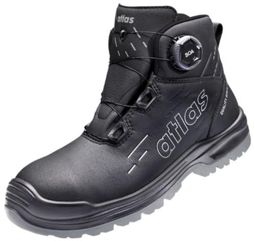 Atlas MAX 550 PRO BOA S3S Sicherheitsschuh Weite 10, Stahlkappe, XP Durchtrittschutz, wasserdicht, rutschhemmend, BAU & Outdoor, ProTraX
