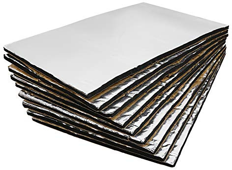 Sourcingmap Lot de 9 tapis d'isolation phonique 50 x 30 cm
