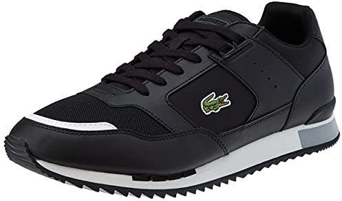 Lacoste Partner Piste 740SMA0025231, Mens Sneakers, Black, 41 EU