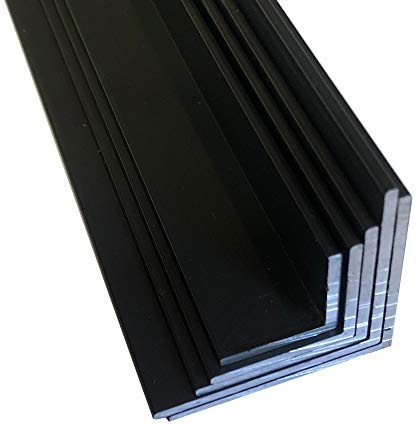 Winkelprofil Alu 60 x 30 x 2 mm Aluwinkel RAL 7016 anthrazit pulverbeschichtet gleichschenklig Alu Winkel Aluprofil Aluminiumprofil L Profil aus Aluminium (1, 150 cm)