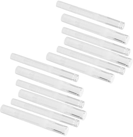 HAPINARY 12 Pennette Per Olio Per Unghie Pennette Vuote Per Cuticole Contenitori Per Olio Per Labbra Tubetti Mini