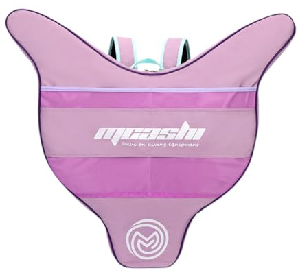 Sac de Rangement Sangle Réglable pour Monopalme et Palmes Violet