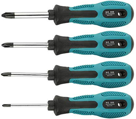 Cacciavite a Tre Punte, Akozon 4 Pezzi Cacciavite Tipo Y Set Cacciaviti di Precisione Professionali Tri-wing Cacciavite a 3 con Magnetico Strumento Manuale Multifunzionale