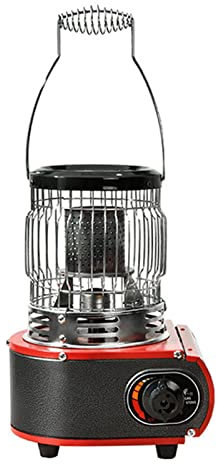 Lixada 2 in 1 Camping Gas Heater Stove Portable Outdoor Camp Tent Heater Warmer for Ice Fishing Hiking Backpacking Survival