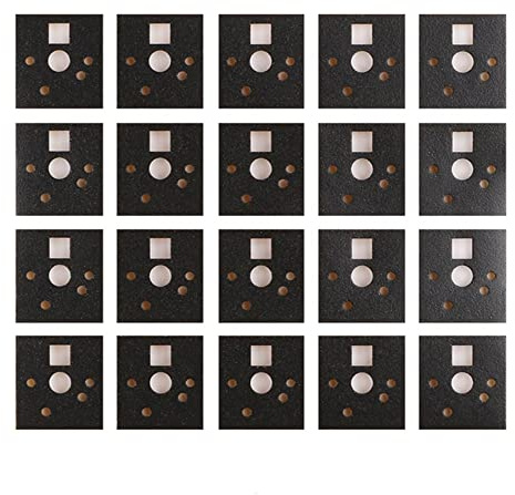 120 Pcs Mechanical Keyboard Switch Sticker Shaft Pads Dampener Foam Noise Sound Reduction Foam Stickers Insulation Film for Switch Stabilizer Noise for Gaming Keyboard (PE)