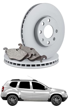 KIT FRENI ANTERIORI (PASTIGLIE E DISCHI) per DACIA Duster 1.5 dCi 80 kw anno 2013-2018