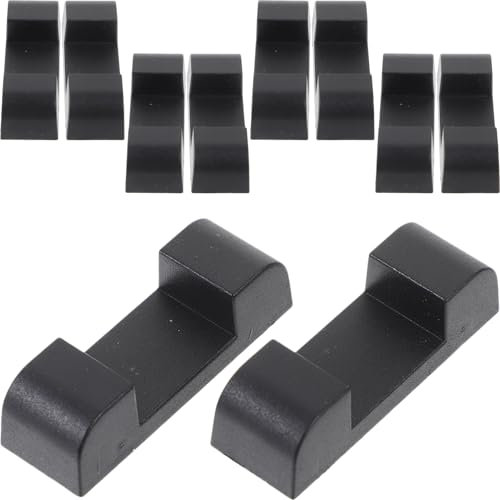 FONDOTIN 10stücke Schmuckständer Bases Aus Transparentem Pe-material Multifunktionale Rechteckige Displayrahmen-basen Für Halsketten Und Armbänder Robuste Kunststoff-präsentationsständer Fü