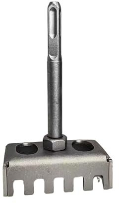 Square Hole Punch for Electrical Box, Drywall Cutter for Outlet Slots, Electric Box Cutter for Concrete Brick Cement Walls, Oscillating Tool Attachment for Square Cutouts (B)