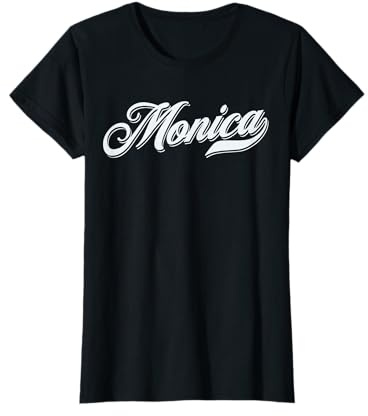 Mujer niñas Idea de regalo divertido humor nombre para Monica Camiseta