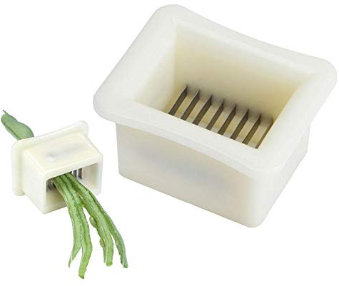 Green Bean Slicer Tool - Manual Green Bean Vegetable Runner Slicer Cutter Kitchen Gadgets Easy-to-Use
