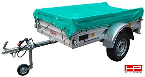 HP-Autozubehör 25167 Anhänger-/ Laubnetz mit Metallösen, sehr feinmaschig, Grün