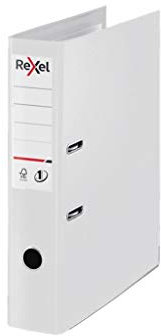 Rexel Choices Ringbuch aus Polypropylen, Weiß, 10 Stück