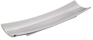 PIATTINO RETTANGOLARE CM.16X6,3X2,7H BIANCO IN MELAMINA BIANCO