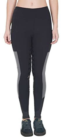 Avon Equine Women's Horse Riding Silicone Pullons Leggings Winter Ladies Leggings Tights Sticky Bum Riding Pants