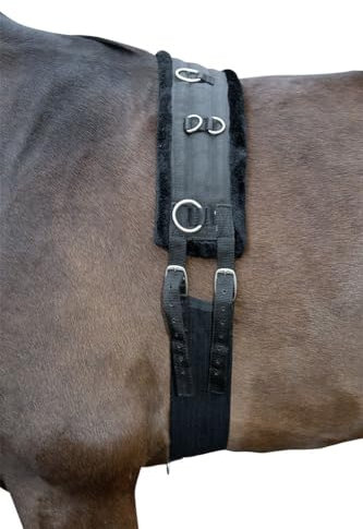 HKM Longiersystem-12406 schwarz Vollblut/Warmblut