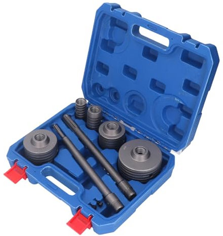 Kit Seghe a Tazza per Calcestruzzo da 9 Pezzi, Sega a Tazza per Muratura con 2 Carotatrici e 2 Bielle, Kit Seghe a Tazza in Carburo 30‑100 Mm Punta Diamantata per Mattoni,