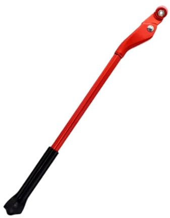 LOVIVER Cavalletto per Bicicletta Cavalletto per Bicicletta per Ruote da 24 a 29 Pollici Supporto per Ruota Posteriore Supporto per Bicicletta Universale, Rosso