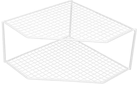 Alipis Draining Pot Rack Small Shelf Stand Household Pan Organizer Table Top Organizer