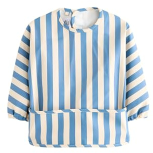 NEXT Baby Standard Esskittel/Ärmellatz Blau 68-80
