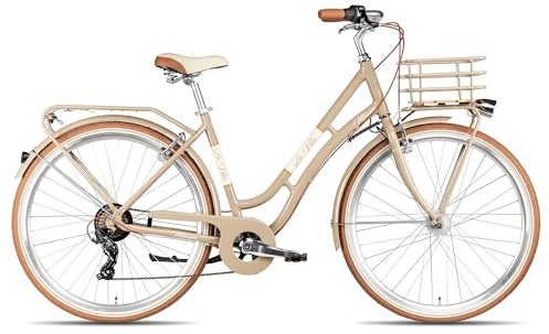 Maxim La Vita | Citybike Damenrad | 28 Zoll | Straßenausstattung