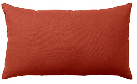 Enjoy Home - Coussin - Dimension 30x50 cm - Terre Cuite - Coton certifié Oeko Tex - Lavable à la Main - Idéal pour Apporter de la Couleur à Vos canapés - Collection Panama