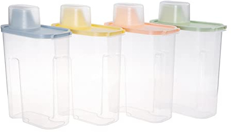 Set di contenitori per cereali, contenitore ermetico da cucina 18 * 24,5 cm, contenitore per alimenti secchi ermetici di grande capacità (4 colori)