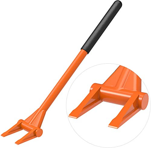 Dolibest Brecheisen Groß, 70cm Kuhfuss Brechstange Gerader Lang Abbruchwerkzeug Stahl Abrisswerkzeug Gross Paletten Zerlegen Palettenbrecher Werkzeug Kuhfuß Abrissstange Dachdecker Deckbrett