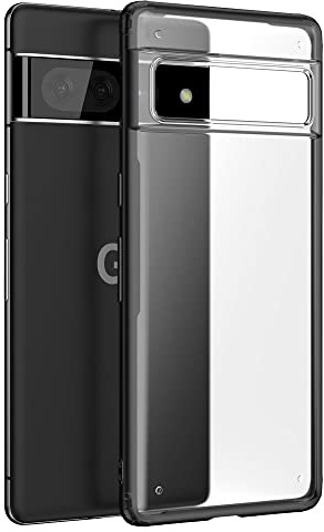 TECHGEAR Tough Case for Pixel 7 Pro 5G [Fusion FX] Premium Hybrid Tough Rugged Protective Bumper Case Heavy Duty Protection with Hard Back Designed For Google Pixel 7 Pro - Black