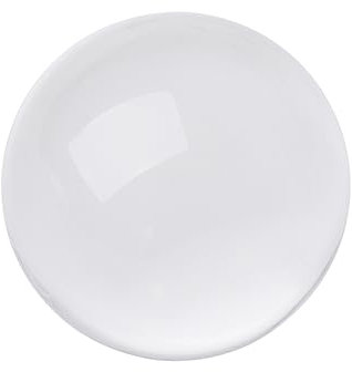 PRETYZOOM Kristallkugel Transparent Weiß Fotorequisite Glaskugel Für Fotografie Tischdekoration Feng-Shui-Artikel