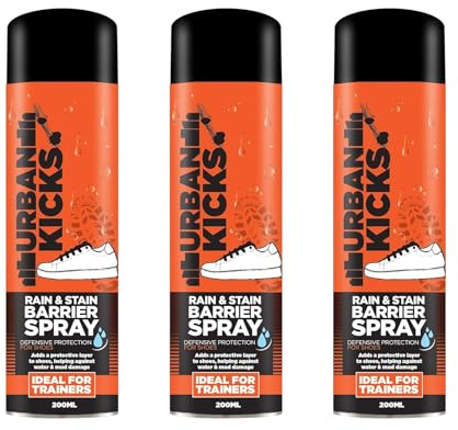 PNJB Rain & Stain Barrier Spray 200ml, Quick-Drying Formula, Strong Waterproofing Shield, Effectively Safeguarding, Ready to Make Lasting Impression, (3 Pcs)