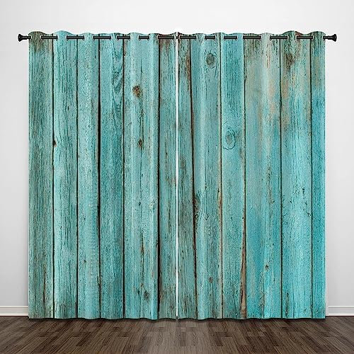 Vorhang, Kinderzimmer, 3D Blaues Musterspleißen Kindervorhänge Mit Ösen, Polyestervorhänge, Wärmeschutzvorhang, Blickdichter Vorhang Mit Ösen, Kindervorhänge Für Wohnzimmer,-8A7E0T8H4N9