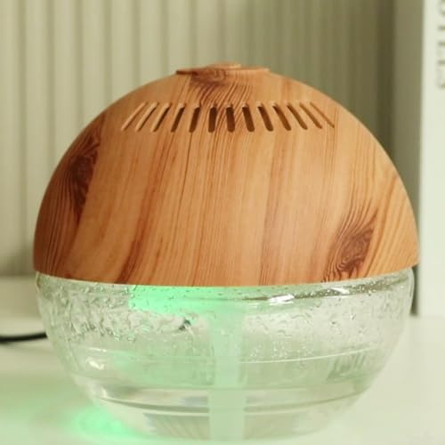 Air Purifier With Colour Changing LED Light, Baby Humidifier For Bedroom, Nursery Large Rooms, For Purifying Bedroom Air For A Healthier Environment, 18 * 17.5 Cm, Diffuser + for NIGHTLIGHT(UK)